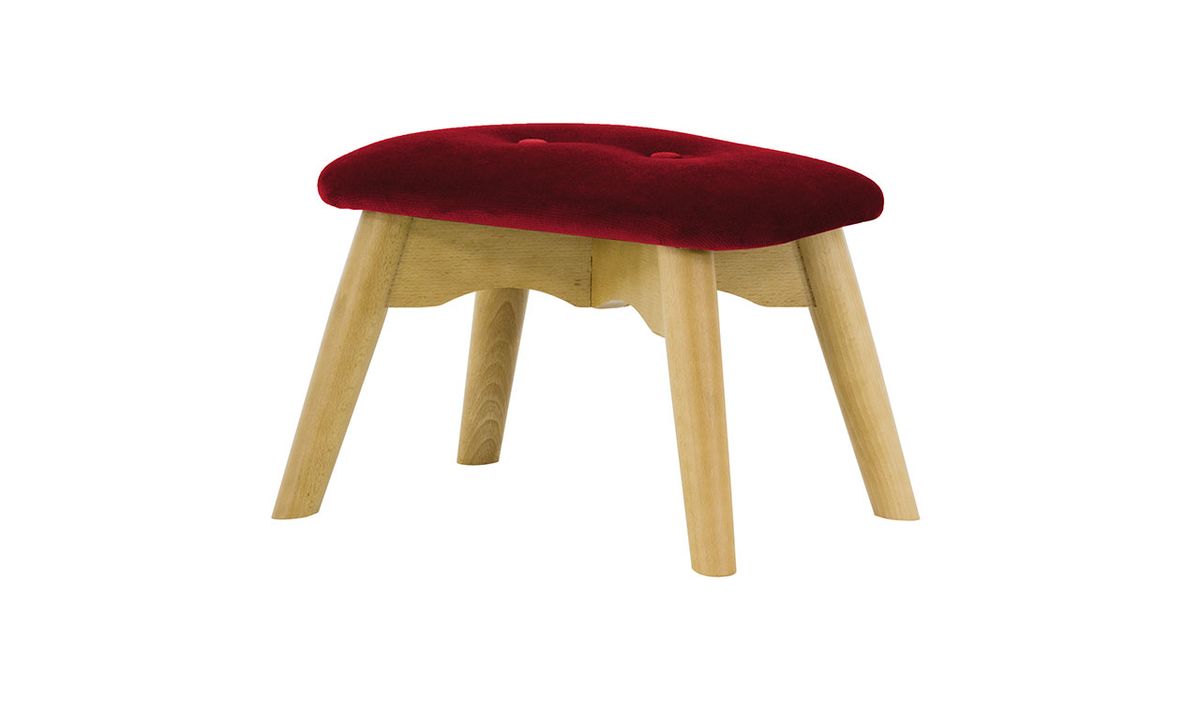 Repose-pied Ducan Mini Velvet