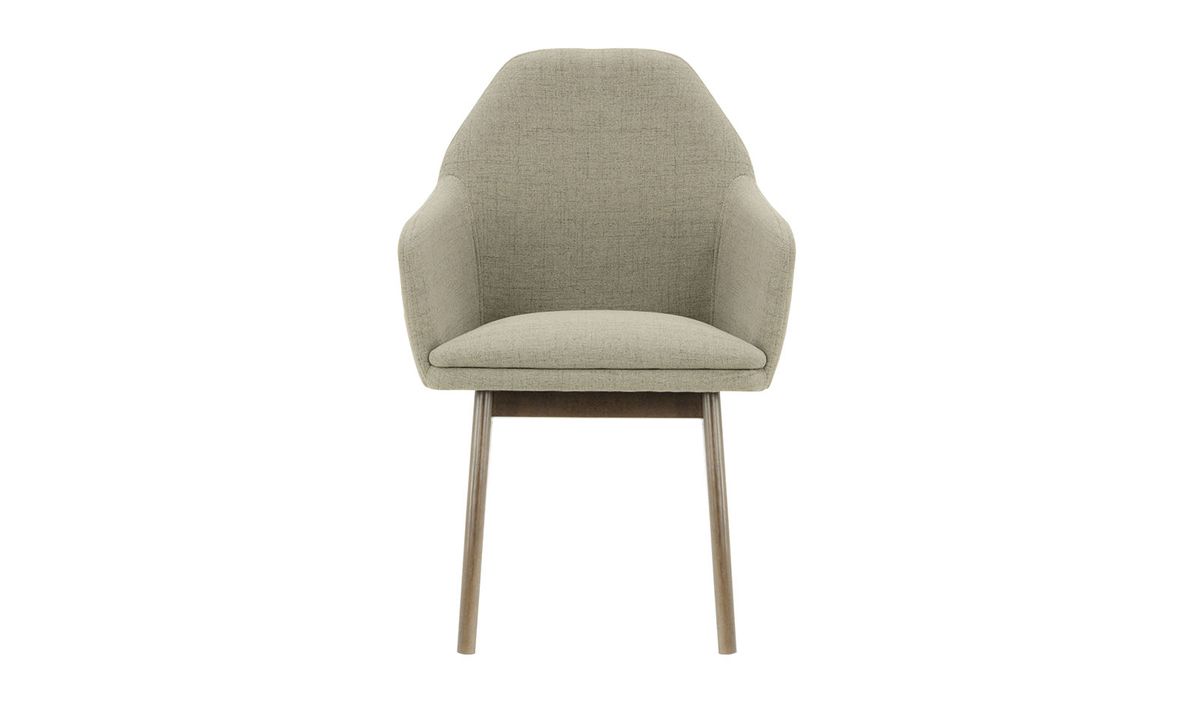 Chaise Buzz, beige - Cablo 2, Couleur des pieds: Noir wax