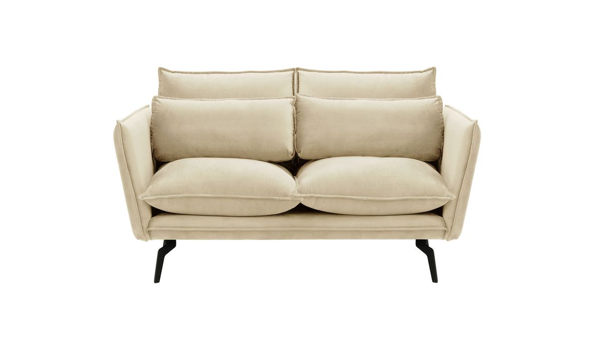 Canapé deux places Layla, beige clair - Velluto 2