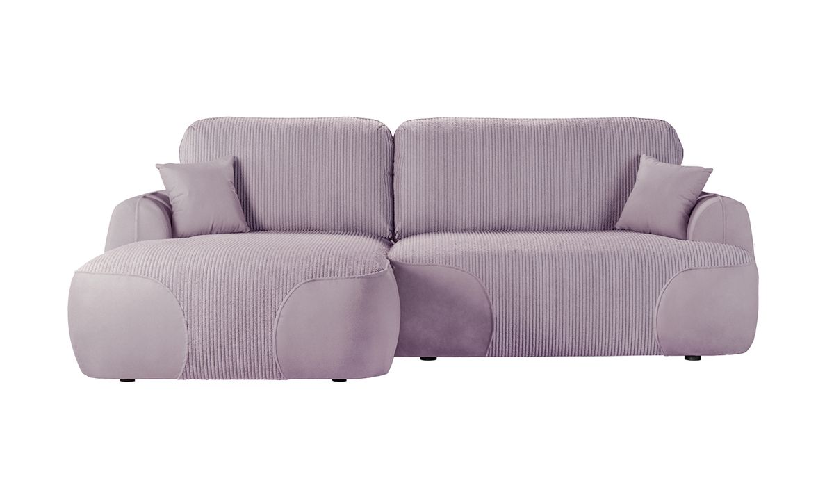 Satell – canapé d’angle gauche avec fonction lit