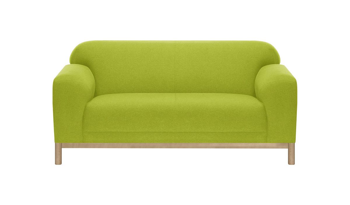 Canapé deux places Sepia, vert citron - Baku 7