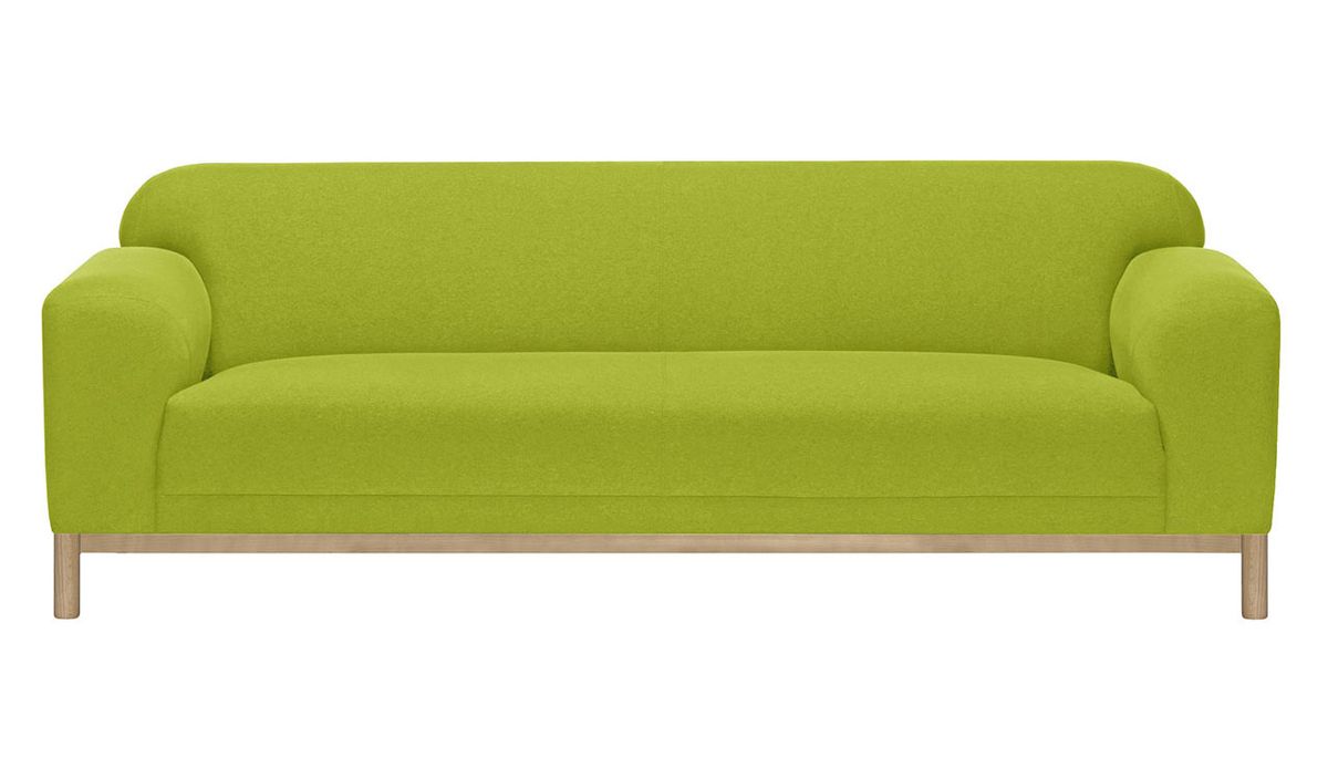 Canapé trois places Sepia, vert citron - Baku 7