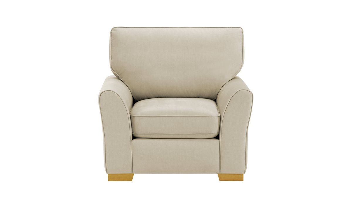 Fauteuil Serena, Fancy 11, Couleur des pieds: Chêne clair