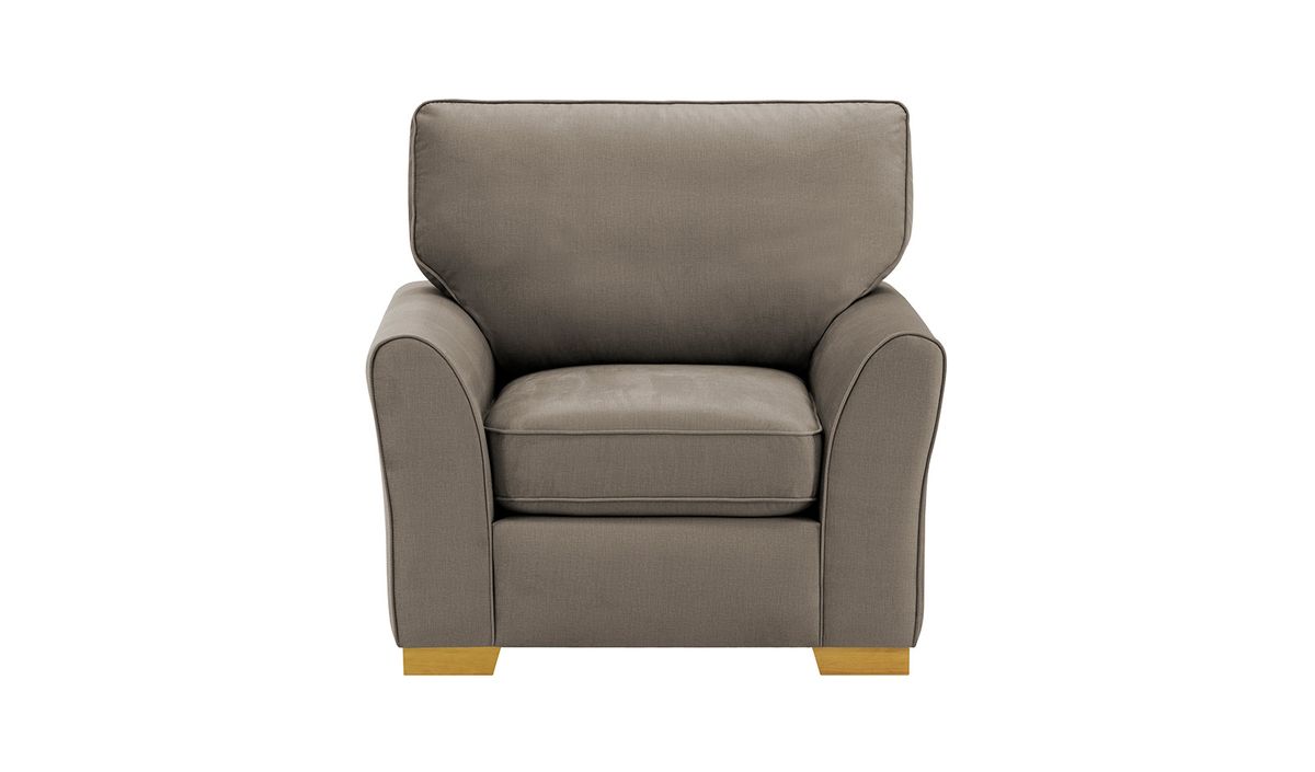 Fauteuil Serena, Fancy 11, Couleur des pieds: Chêne clair — vue 4