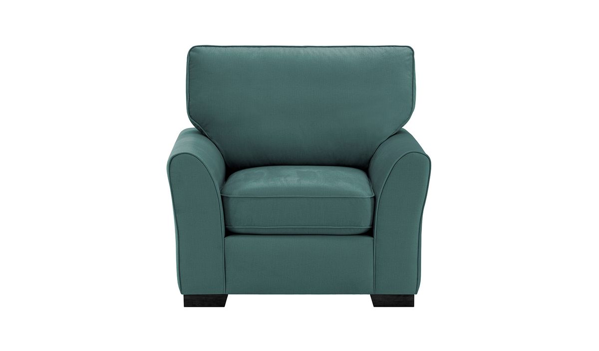 Fauteuil Serena, Fancy 11, Couleur des pieds: Chêne clair — vue 7