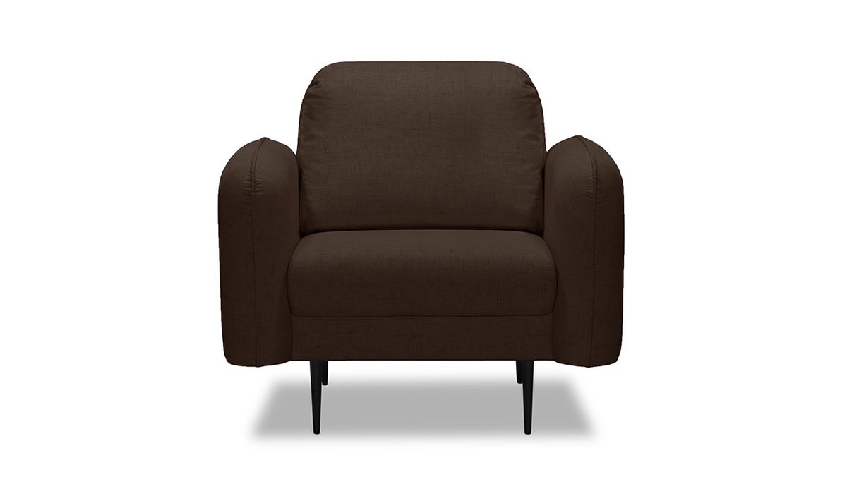 Fauteuil Kilburn, marron - Cablo 4