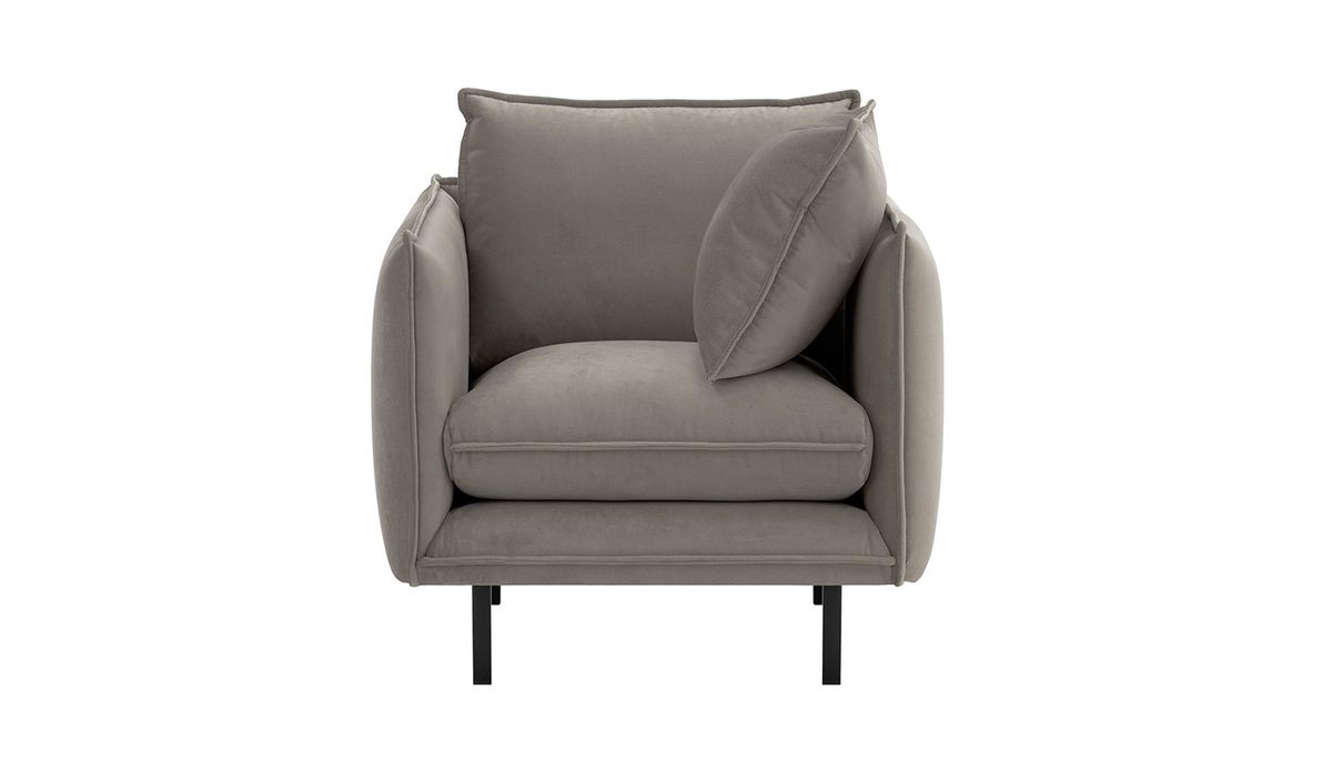Fauteuil Nimbus, gris clair - Kronos 15