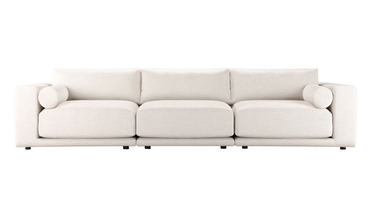 Canapé modulable 3 places Tao, Nordic 2 - beige clair