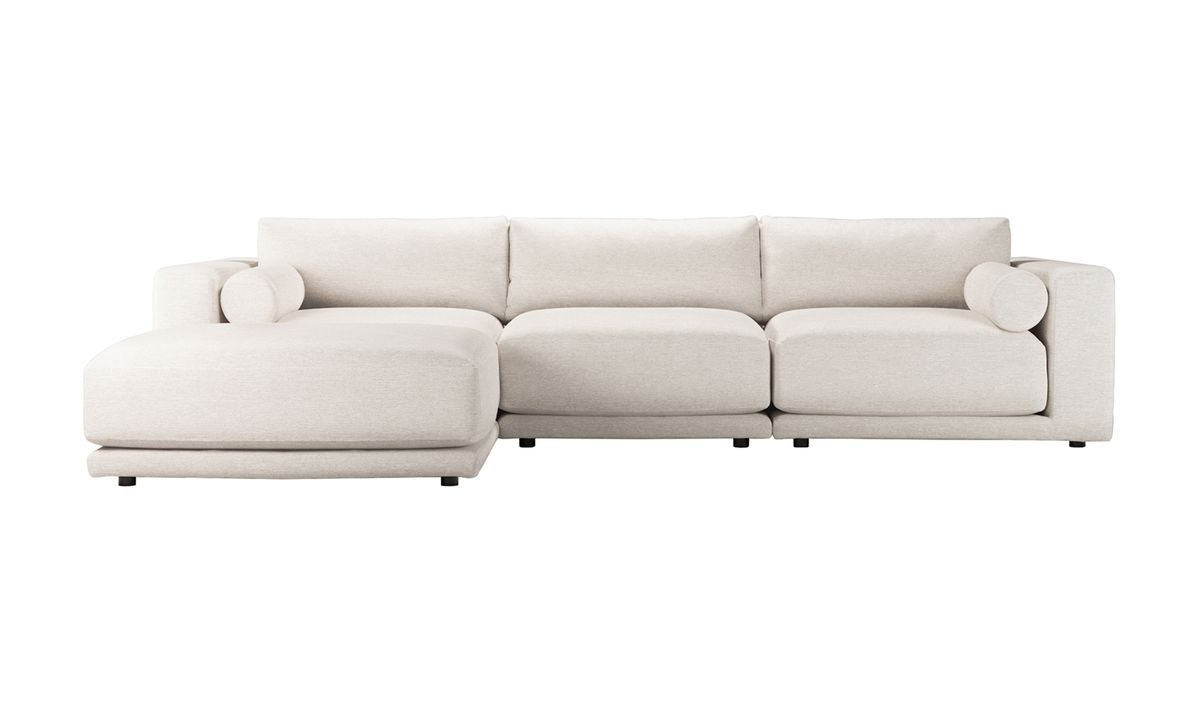 Canapé d’angle modulaire Tao, Nordic 2 - beige clair