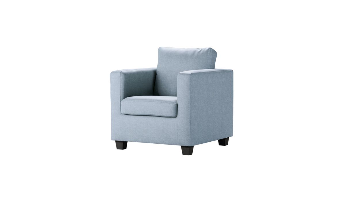 Fauteuil Thunder, gris clair - Fancy 85