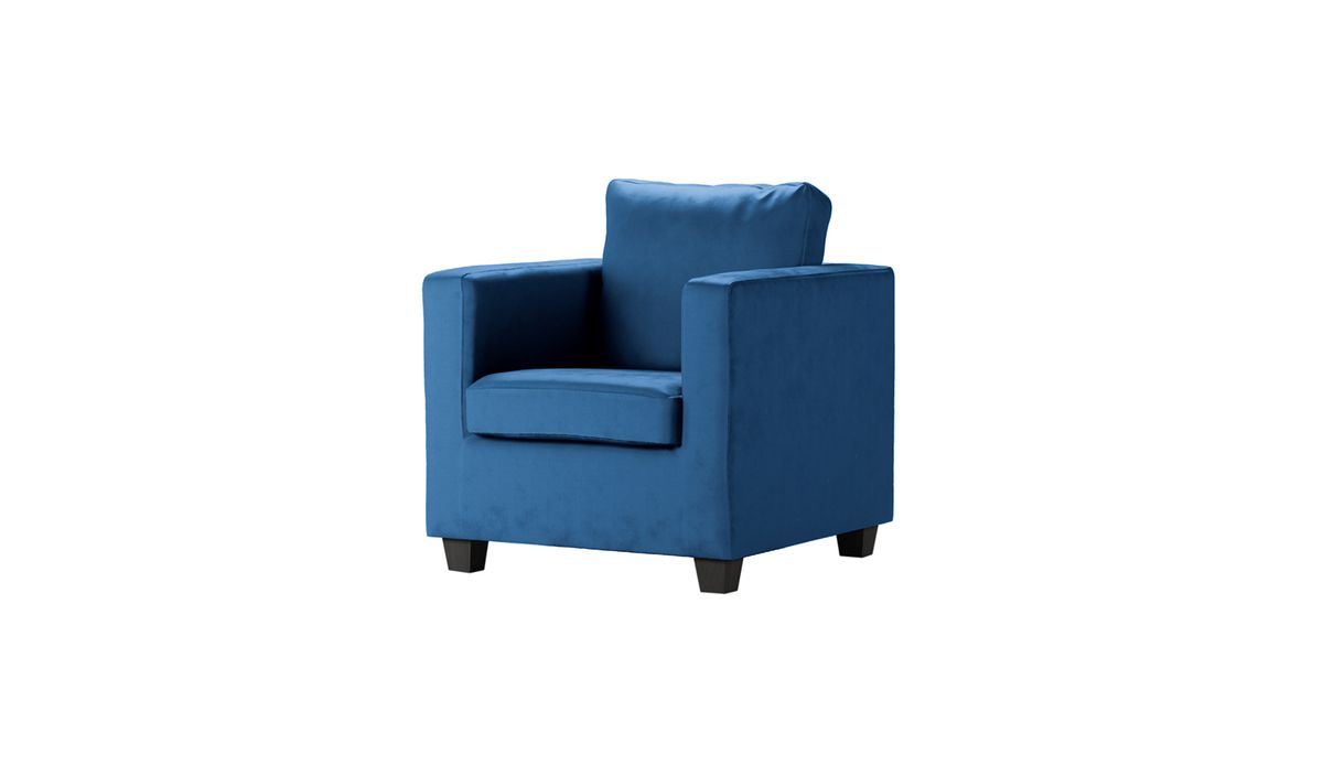 Fauteuil Thunder, bleu - Velluto 11