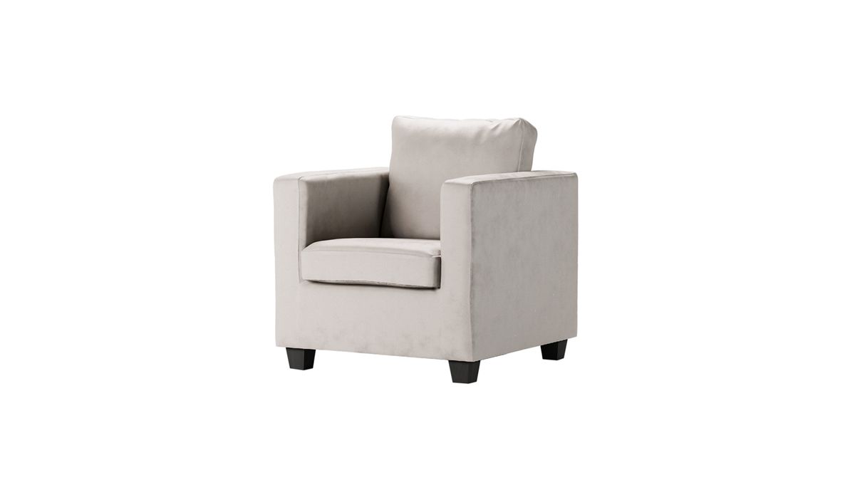 Fauteuil Thunder, beige clair - Velluto 2