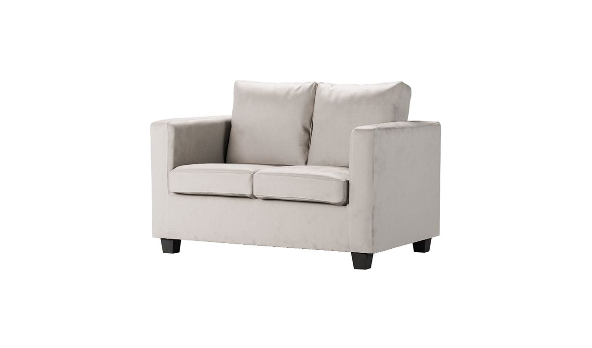 Canapé deux places Thunder, beige clair - Velluto 2