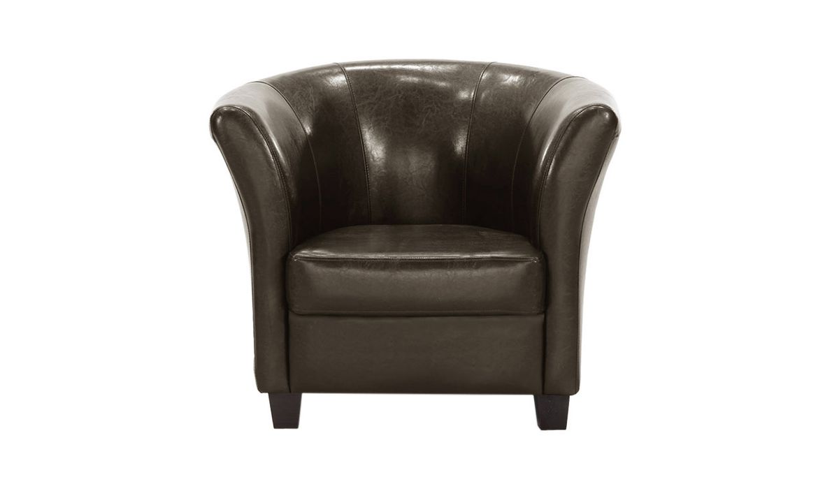 Fauteuil en simili cuir Hobby — vue 4
