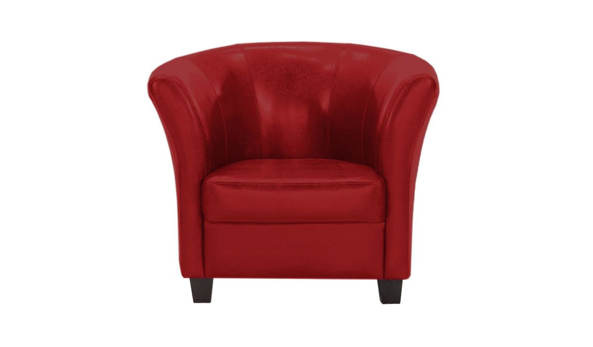Fauteuil en simili cuir Hobby — vue 6