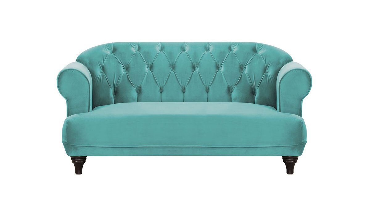 Canapé trois places Harto, bleu ciel - Kronos 12