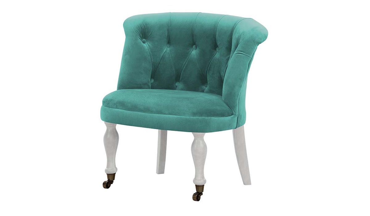 Chaise Schino, bleu ciel - Kronos 12, Couleur des pieds: Blanc