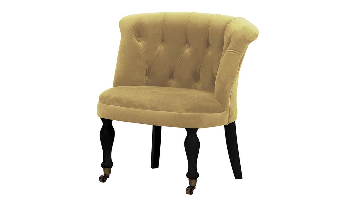 Chaise Schino, crème - Kronos 35, Couleur des pieds: Noir