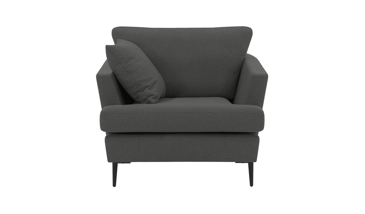 Fauteuil Content, gris foncé - Cablo 15
